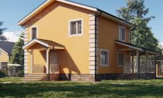 Закажите проект дома 8 на 8 двухэтажного в Луховицах - Строй-Лхв, доступная цена от 3569 рублей