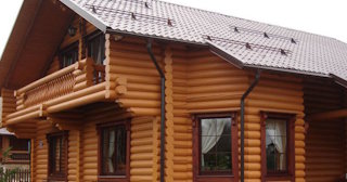 Строительство дома из оцилиндрованного бревна в Луховицах - от 132548 рублей