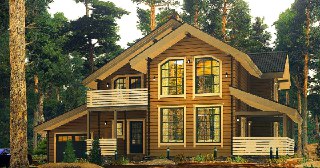 Строительство из двойного бруса под ключ Луховицы цены от 12745 руб.